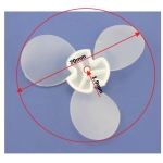 ใบพัดลม Fan 73mm 1.9mm